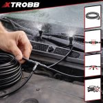 Xtrobb 27463 Sada na opravu ostřikovačů čelního skla, hadice 2 m + spojky 4/5 mm