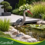 Gardlov 27419 Zahradní dekorace volavka 66 cm, šedá