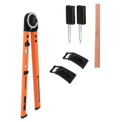 Bigstren 27309 Multifunkční úhloměr s vodováhou 3 v 1, 0 - 270°, 500 mm