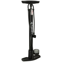 KIK KX3946 Stojanová nožní pumpa na kolo s manometrem 11 bar