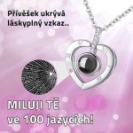 GFT Řetízek - Miluji Tě 100x jinak