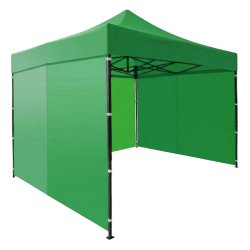 MultiGarden PAW-FGA-3X3-9 Zahradní samorozkládací párty stan 3 x 3 m, zelený 