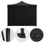 MultiGarden PAW-FGA-3X3-1 Záhradný samorozkladací párty stan 3 x 3 m, čierny