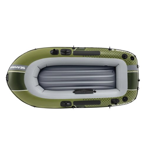 Intex 66332 Nafukovací čln pre 2 osoby s pumpou a pádlami, Seahawk 2, zelený