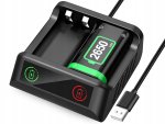 Verk 06405 Akumulátor 2x 2650 mAh pre ovládače Xbox Series X/S + nabíjacie stanice