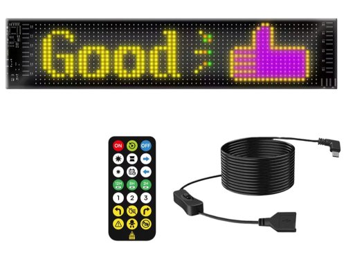 Verk 12443 Flexibilní LED USB panel s dálkovým ovládaním 59,5 x 12 cm