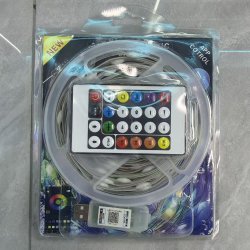 Verk 12446 LED pásik 10 m s diaľkovým ovládaním, USB