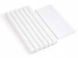 Verk 27740 Těsnění pod dveře 32 x 2,5 cm, 3 ks, bílé