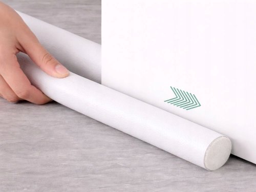 Verk 27740 Těsnění pod dveře 32 x 2,5 cm, 3 ks, bílé