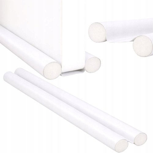 Verk 27740 Těsnění pod dveře 32 x 2,5 cm, 3 ks, bílé