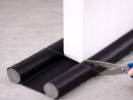 Verk 27740 Tesnenie pod dvere 32 x 2,5 cm, 3 ks, čierne