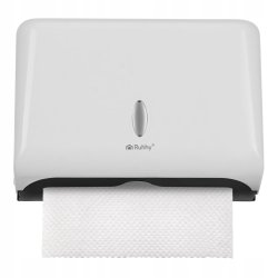 Ruhhy 27715 Nástěnný zásobník na papírové ručníky, bílý