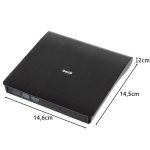 Izoxis 26083 Externá vypaľovačka CD-R/DVD-ROM/RW