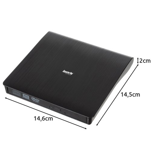 Izoxis 26083 Externá vypaľovačka CD-R/DVD-ROM/RW