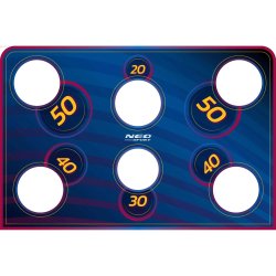 Neo-Sport 1474 Cílová plachta do branky 180 x 120 cm, modrá
