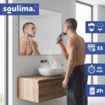 Soulima 27313 Holiaci strojček a zastrihávač vlasov 7 v 1 s príslušenstvom