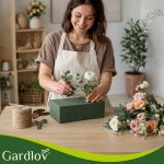 Gardlov 27643 Penová kocka na aranžovanie rezaných kvetín 23 x 11 x 8 cm, 20 ks