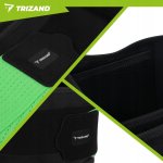 Trizand 27673 Neoprénový zoštíhľujúci pás 120 cm, čierno-zelený