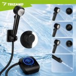 Trizand 27551 Sprcha přenosná s čerpadlem 8000 mAh, LED displejem, IPX8, USB 