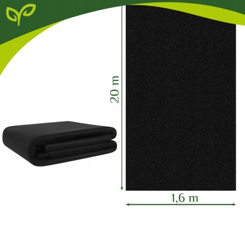 Gardlov 27462 Krycí agrotextilie 160 x 2000 cm, 50 g/m², černá