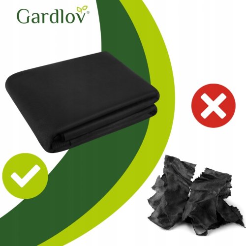 Gardlov 27462 Krycí agrotextilie 160 x 2000 cm, 50 g/m², černá