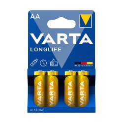 Varta BAT0347 Alkalická baterie Longlife R6 (AA) - 4 ks 