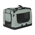 Rebel RA-1302 Skládací přepravní taška pro zvířata M 60 x 42 x 42 cm, šedá