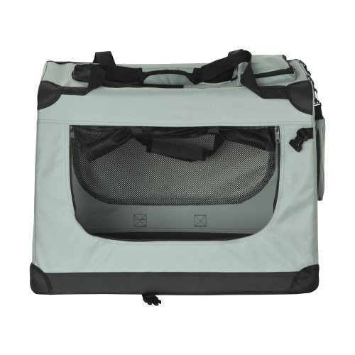 Rebel RA-1302 Skládací přepravní taška pro zvířata M 60 x 42 x 42 cm, šedá