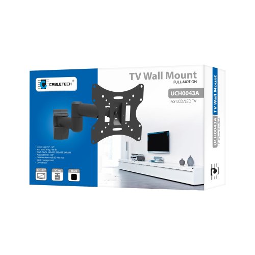 Cabletech UCH0043A Nástěnný držák na LCD TV 13 - 42'', nosnost 30 kg