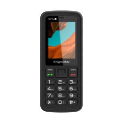 Kruger&Matz KM0467 Mobilní telefon Iron 4, Dual SIM, Bluetooth, 4G, černý
