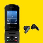 Kruger&Matz KM0466 Mobilný telefón Iron 5, Dual SIM, Bluetooth, 4G, čierny