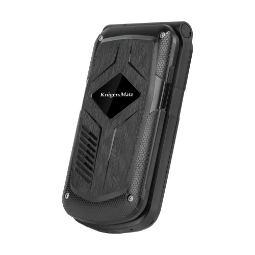 Kruger&Matz KM0466 Mobilný telefón Iron 5, Dual SIM, Bluetooth, 4G, čierny