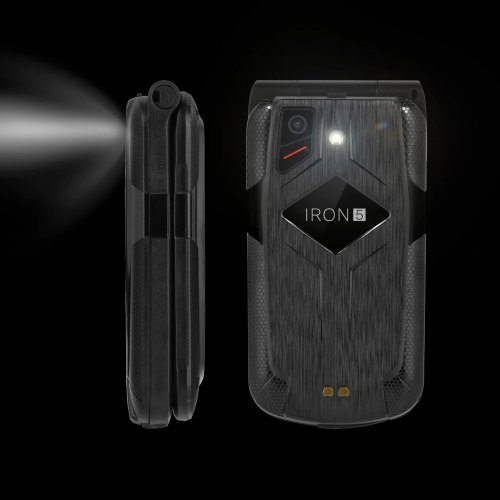 Kruger&Matz KM0466 Mobilný telefón Iron 5, Dual SIM, Bluetooth, 4G, čierny