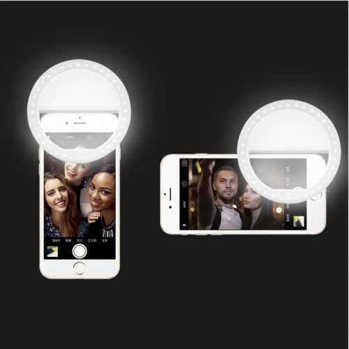 KIK KX7973 Selfie Light univerzálne LED svetlo color
