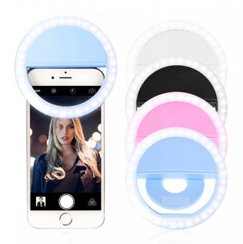 KIK KX7973 Selfie Light univerzálne LED svetlo color