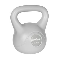 Rebel RBA-2322G Kettlebell Active 24 kg, šedý