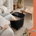 Ruhhy 26894 Hydromasážní přístroj na nohy s vyhříváním 550 W, černý