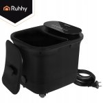 Ruhhy 26894 Hydromasážní přístroj na nohy s vyhříváním 550 W, černý