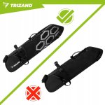 Trizand 27353 Brašna pod sedlo kola 12 L, černá