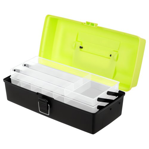 Trizand 27415 Rybářský kufřík 33 cm, 2 police, 10 přihrádek 