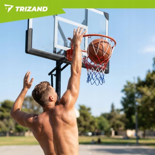 Trizand 27365 Nastaviteľný basketbalový kôš 192 – 362 cm