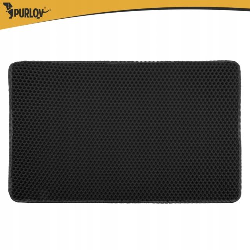 Purlov 27769 Podložka pod kočičí toaletu 75 x 55 cm, černá