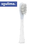 Soulima 26929 Náhradné zubné kefky X800, mäkké + stredné, 2 ks, biele