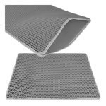 Purlov 27770 Podložka pod kočičí toaletu 75 x 55 cm, šedá