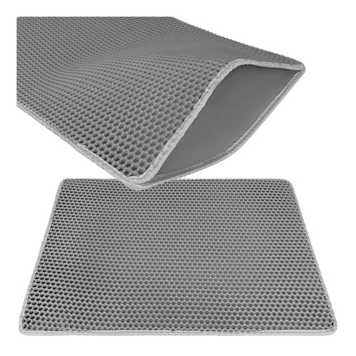 Purlov 27770 Podložka pod kočičí toaletu 75 x 55 cm, šedá