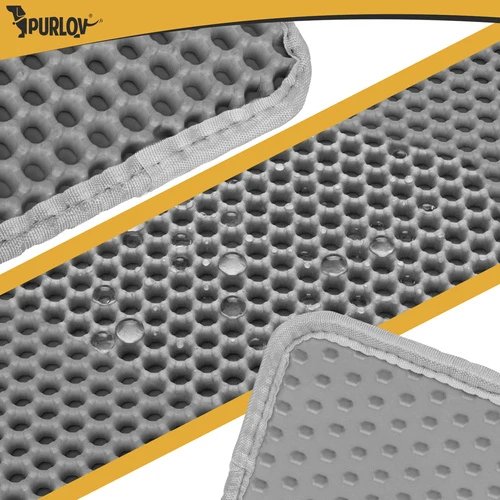 Purlov 27770 Podložka pod kočičí toaletu 75 x 55 cm, šedá