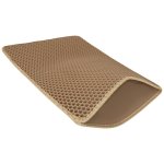 Purlov 27765 Podložka pod kočičí toaletu 60 x 45 cm, béžová  