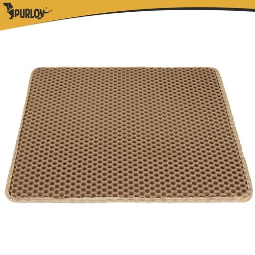Purlov 27765 Podložka pod kočičí toaletu 60 x 45 cm, béžová  