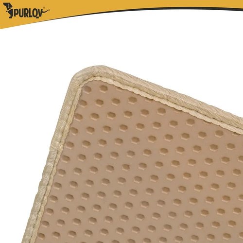 Purlov 27765 Podložka pod kočičí toaletu 60 x 45 cm, béžová  