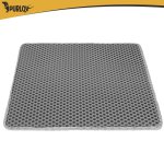 Purlov 27763 Podložka pod kočičí toaletu 60 x 45 cm, šedá